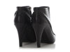 Chanel Black Cap Toe Booties