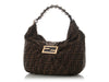 Fendi Brown FF Jacquard Hobo