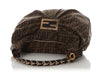 Fendi Brown FF Jacquard Hobo