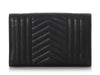 YSL Large Black Tri-Quilt Envelope Chain Bag