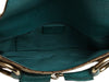 Gucci Small Teal and Monogram Horsebit Clutch