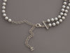 Chanel Silver Pearl Necklace