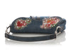 Dior Vintage Limited Edition Denim Embellished Saddle Bag