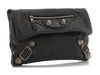 Balenciaga 2008 Graphite Agneau Giant 21 Envelope Clutch