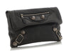 Balenciaga 2008 Graphite Agneau Giant 21 Envelope Clutch