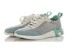 Hermès Teal and Gray Bouncing Sneakers