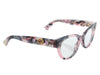 Gucci Purple Marbled Crystal Star Glasses
