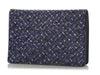 Bottega Veneta Blue and Purple Clutch