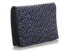 Bottega Veneta Blue and Purple Clutch