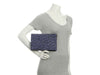 Bottega Veneta Blue and Purple Clutch