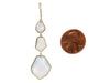 Ippolita 18K Yellow Gold Rock Crystal Three-Stone Drop Earrings