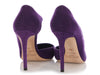 Jimmy Choo Iris Suede Davos 100 Pumps