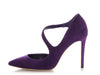 Jimmy Choo Iris Suede Davos 100 Pumps