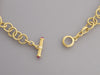 Judith Ripka 18K Yellow Gold Heavy Link Chain Necklace