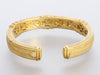 Judith Ripka 18K Yellow Gold Diamond Cuff