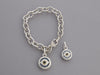 Judith Ripka Evil Eye Bracelet and Pendant Set