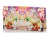 Christian Louboutin Floral Satin Loubi54 Clutch