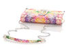 Christian Louboutin Floral Satin Loubi54 Clutch