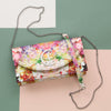 Christian Louboutin Floral Satin Loubi54 Clutch