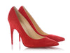 Christian Louboutin Red Suede Alminette 100 Pumps