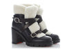 Christian Louboutin Nocturne and White Pole Chic 70 Boots