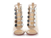 Christian Louboutin Nude Mesh Marikate 100 Booties