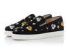 Christian Louboutin Black Velvet Miss Academy Sneakers