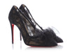 Christian Louboutin Black Toufrou 100 Pumps