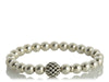 Lagos Sterling Silver Beaded Stretch Bracelet