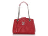 Louis Vuitton Red New Wave Chain Tote