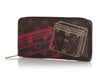 Louis Vuitton Monogram Inventeur Trunks & Locks Zippy Wallet