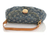 Louis Vuitton Mini Blue Denim Pleaty