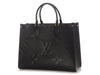 Louis Vuitton Black Monogram Empreinte Onthego MM