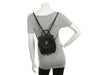 Louis Vuitton Mini Black Leather Lockme Backpack