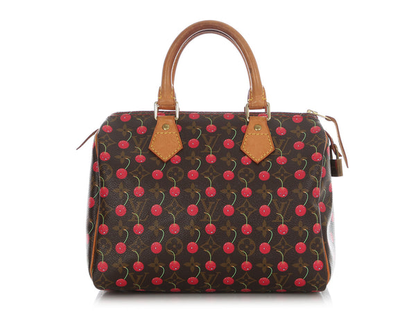 ルリー　25th LOUIS VUITTON LV X TM Monogram Cherry Blossom Speedy