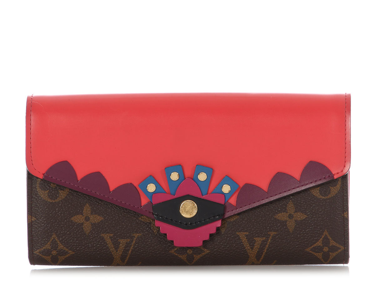 Louis Vuitton Monogram Totem Sarah Wallet