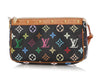 Louis Vuitton Black Multicolore Monogram Pochette