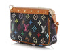 Louis Vuitton Black Multicolore Monogram Pochette