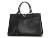 Louis Vuitton Black Leather Monogram Very