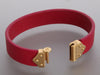 Louis Vuitton Fuchsia Patent Spirit Bracelet
