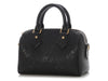 Louis Vuitton Black Giant Monogram Empreinte Speedy Bandoulière 20