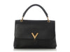 Louis Vuitton Black Calfskin Monogram Very One Handle