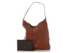 Louis Vuitton Cognac Calfskin Low Key Hobo