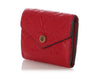 Louis Vuitton Scarlet Monogram Empreinte Zoe Wallet