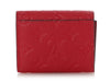 Louis Vuitton Scarlet Monogram Empreinte Zoe Wallet