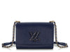 Louis Vuitton Blue Epi Enamel Twist MM