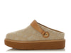 Louis Vuitton Beige Aspen Platform Closed Mules