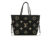 Louis Vuitton Black and Cream Giant Monogram Empreinte Neverfull
