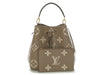 Louis Vuitton Dove and Cream Bicolor Monogram Empreinte NéoNoé MM