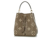 Louis Vuitton Dove and Cream Bicolor Monogram Empreinte NéoNoé MM